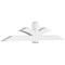 Ekena Millwork Redmond Architectural Grade PVC Gable Bracket, 108"W x 22 1/2"H x 6"D x 6"F, 5/12 Pitch GBP108X23X0606RED00 - alternate 1